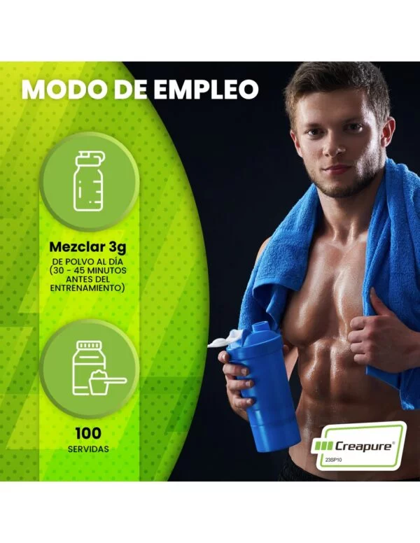 CREATINE (Creapure®) 300g - Imagen 7