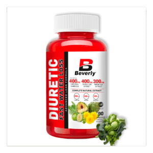 Diuretic Fast Water Loss | 90 vegan caps | 1 mes