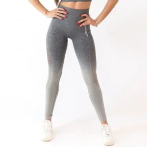 IMPERIA - Seamless Legging Gris Micro - Push Up-Beverly