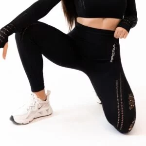IMPERIA - Seamless Legging Negro Micro-Beverly