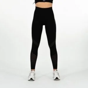 IMPERIA - Seamless Legging Negro Micro Técnico-Beverly