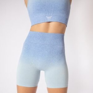 IMPERIA Seamless Short Azul degradado-Beverly