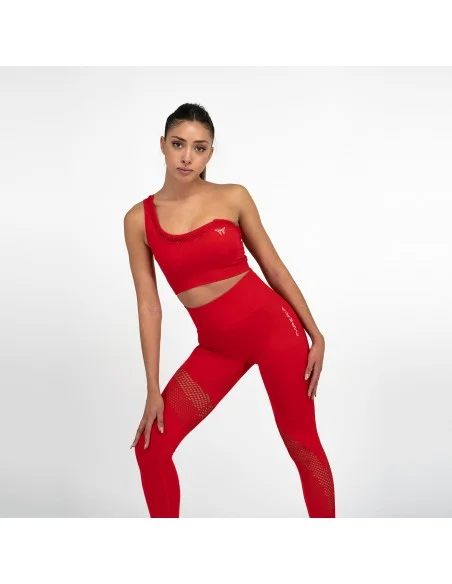 IMPERIA - Seamless Top Rojo Micro-Beverly - Imagen 3