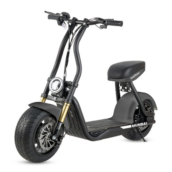 MUMBAI moto eléctrica Matriculable 1000W 48V 12Ah - Imagen 2