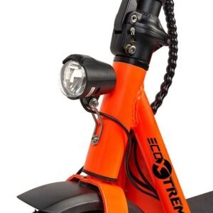 Patinete eléctrico fluorescente 350W con sillín