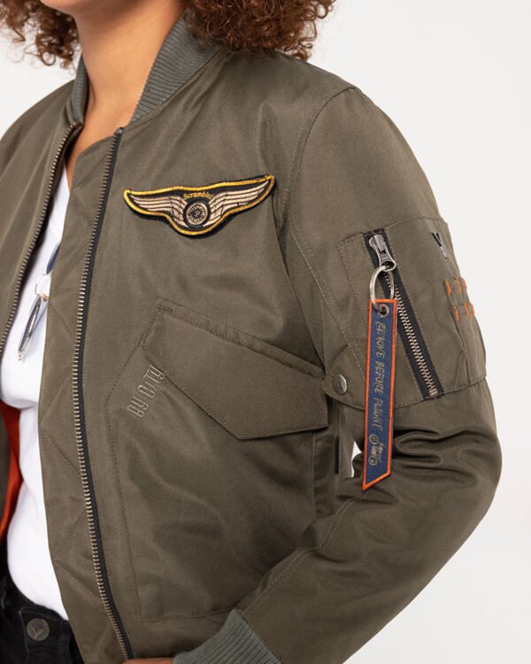 Chaqueta de moto para mujer The Maverik Lady-BY CITY - Imagen 6