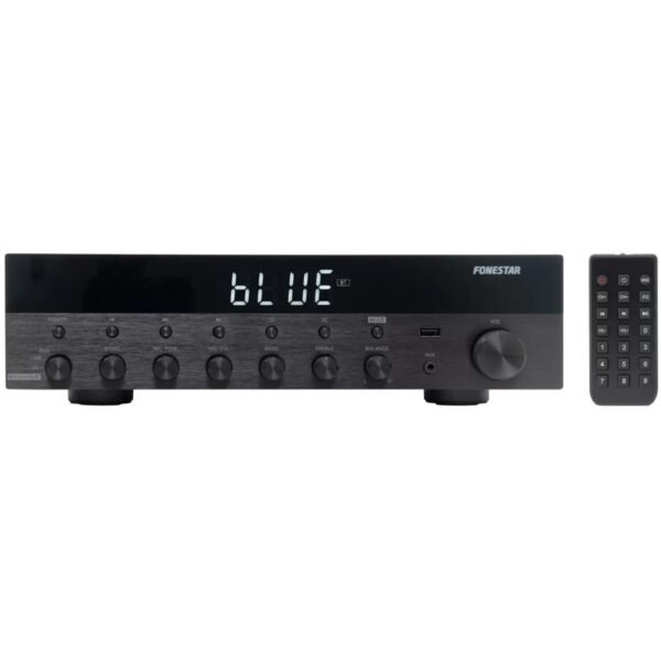 Amplificador estereo hifi fonestar as - 6060 - bluetooth - radio fm - 60+60 w rms - usb -  mp3 Fonestar sistem
