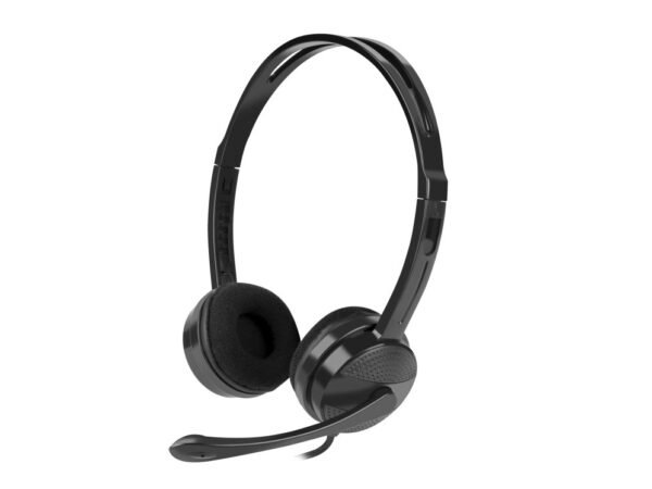 Auriculares natec canary con microfono negros Natec