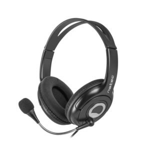 Auriculares natec bear 2 nsl - 1178 con microfono negros Natec