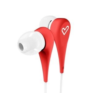Auriculares micro energy sistem style 1+ rojo in - ear - microfono - control voz -  cable plano Energy sistem