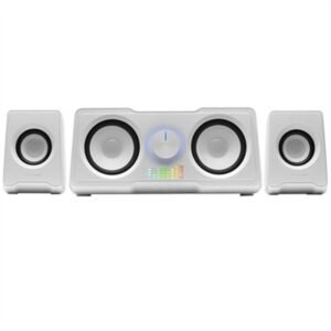 Altavoces mars gaming ms22w 2.2 35w usb + jack 3.5mm blanco Mars gaming