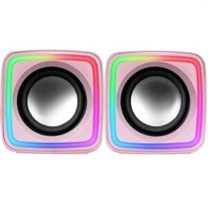 Altavoces mars gaming mscubep premium 8w rosa Mars gaming
