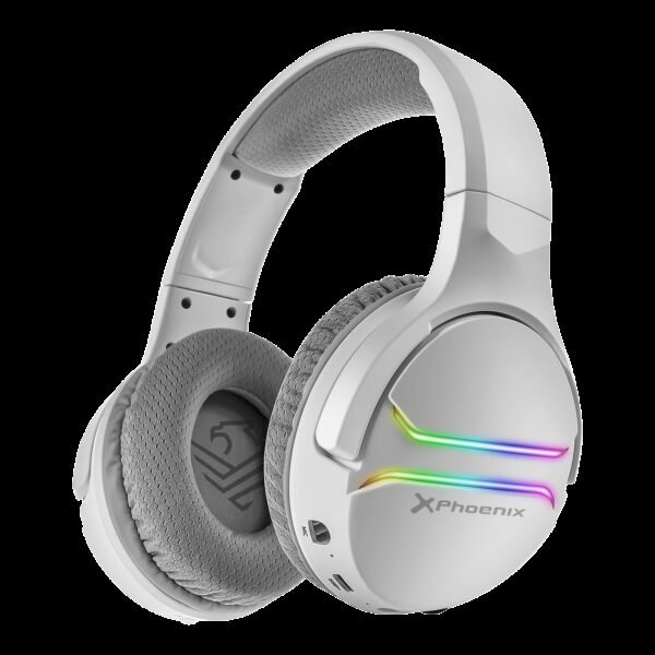 Auriculares inalámbricos gaming echo 7.1 blancos Phoenix technologies