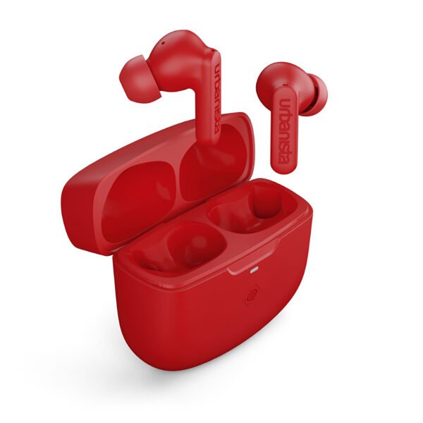 Auriculares urbanista true wireless inalambricos atlanta multipunto vibration red Urbanista