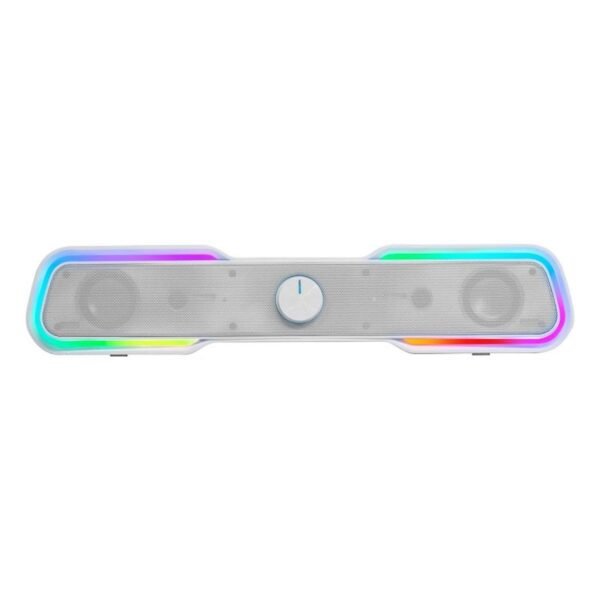 Barra de sonido mars gaming msbx 10w rgb blanca Mars gaming