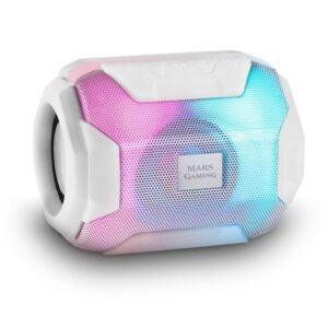 Altavoz mars gaming msbax bt 10w blanco Mars gaming