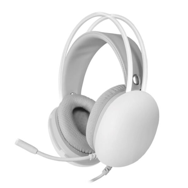 Auriculares mars gaming mh - glow jack 3.5mm rgb blancos Mars gaming