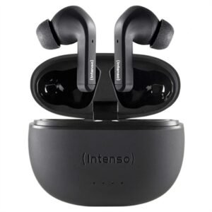 Auriculares bluetooth intenso buds t300a tws con anc negro inalambrico Intenso