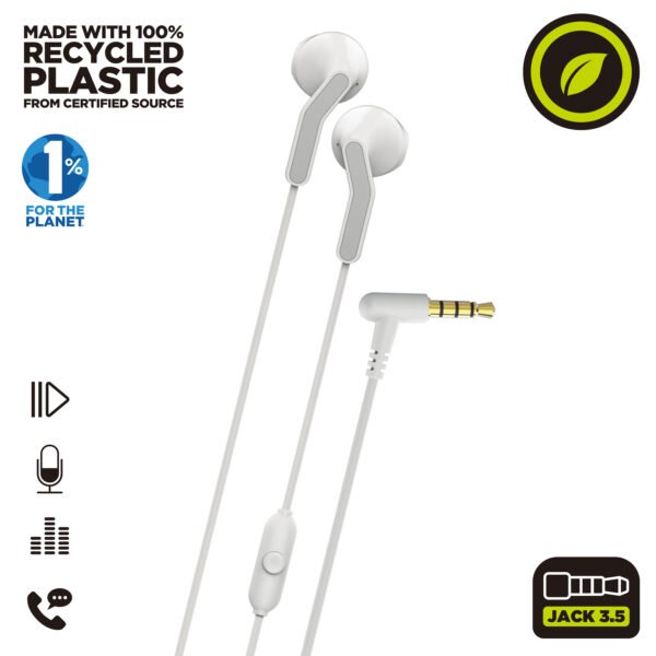 Auriculares muvit e56 blanco Muvit