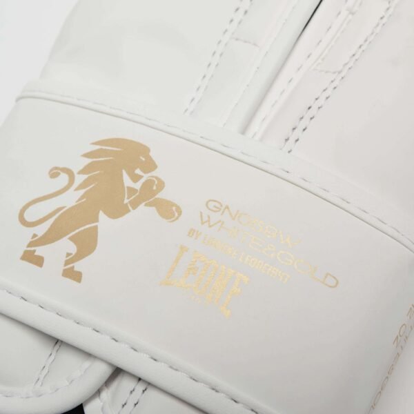 Guantes de boxeo WHITE&GOLD GN059W Leone - Imagen 2