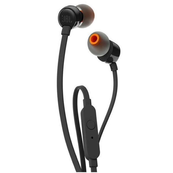 Auriculares intrauditivos jbl t110 black - pure bass - drivers 9mm - cable plano - manos libres Jbl