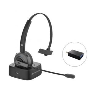 Auricular conceptronic bluetooth polona03bd con base de carga headset mono Conceptronic
