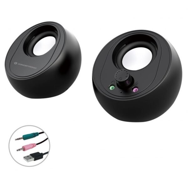 Altavoces conceptronic bjorn01b - 10w - negro Conceptronic