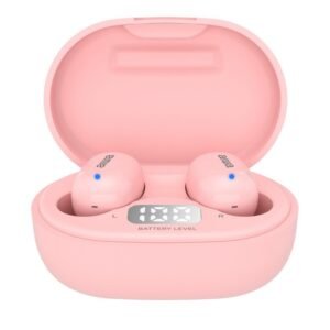 Auriculares inalambricos aiwa ebtw - 150 bluetooth rosa + estuche de carga Aiwa