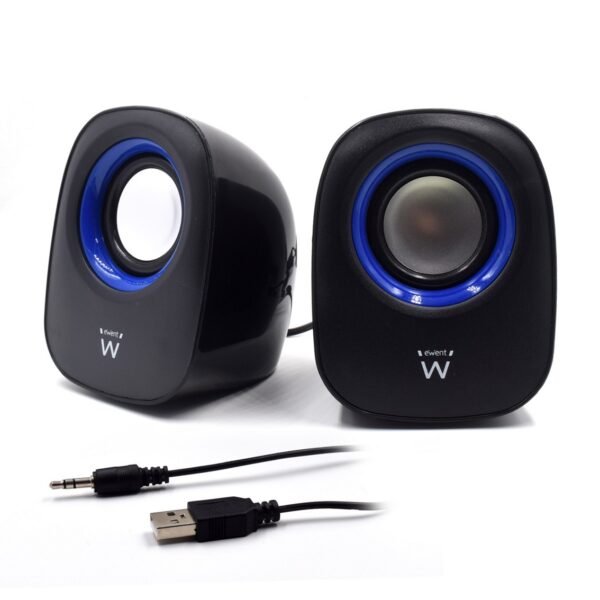 Altavoz ewent ew3501 5w rms usb jack 3.5mm Ewent