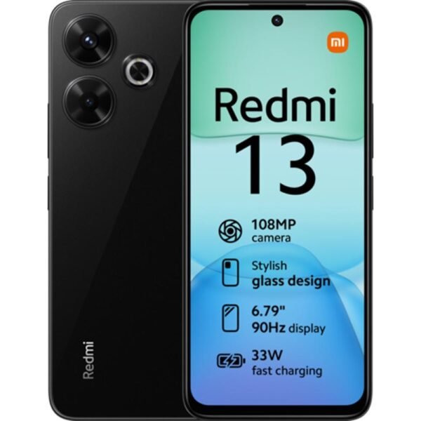 Smartphones Movil  xiaomi redmi 13 6 - 128gb midnight black Xiaomi