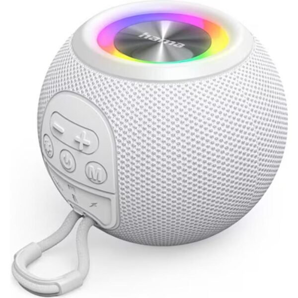 Altavoz hama ball shape mono blanco Hama