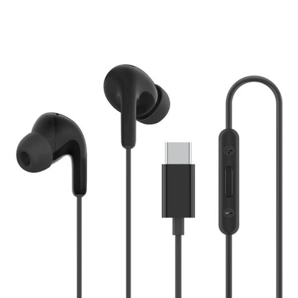 Auriculares xiaomi earphones usb tipo c negro Xiaomi