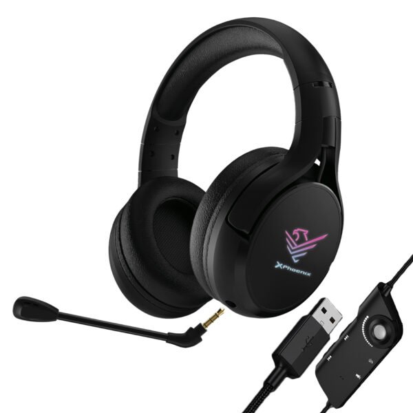 Auriculares gaming xspectrum rgb con cable Phoenix technologies