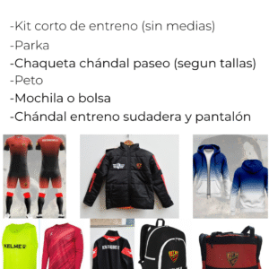 Equipacion de fútbol De Barcelona dragons fútbol club