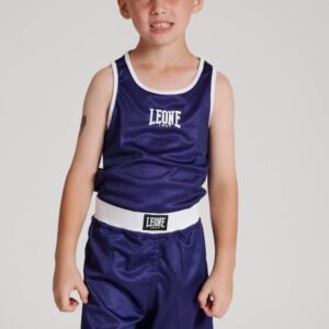 Camiseta boxeo INFANTIL DOUBLE FACE azul/rojo