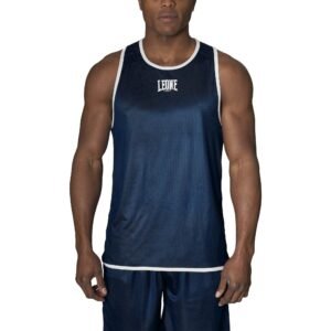 Camiseta boxeo DOUBLE FACE azul/rojo