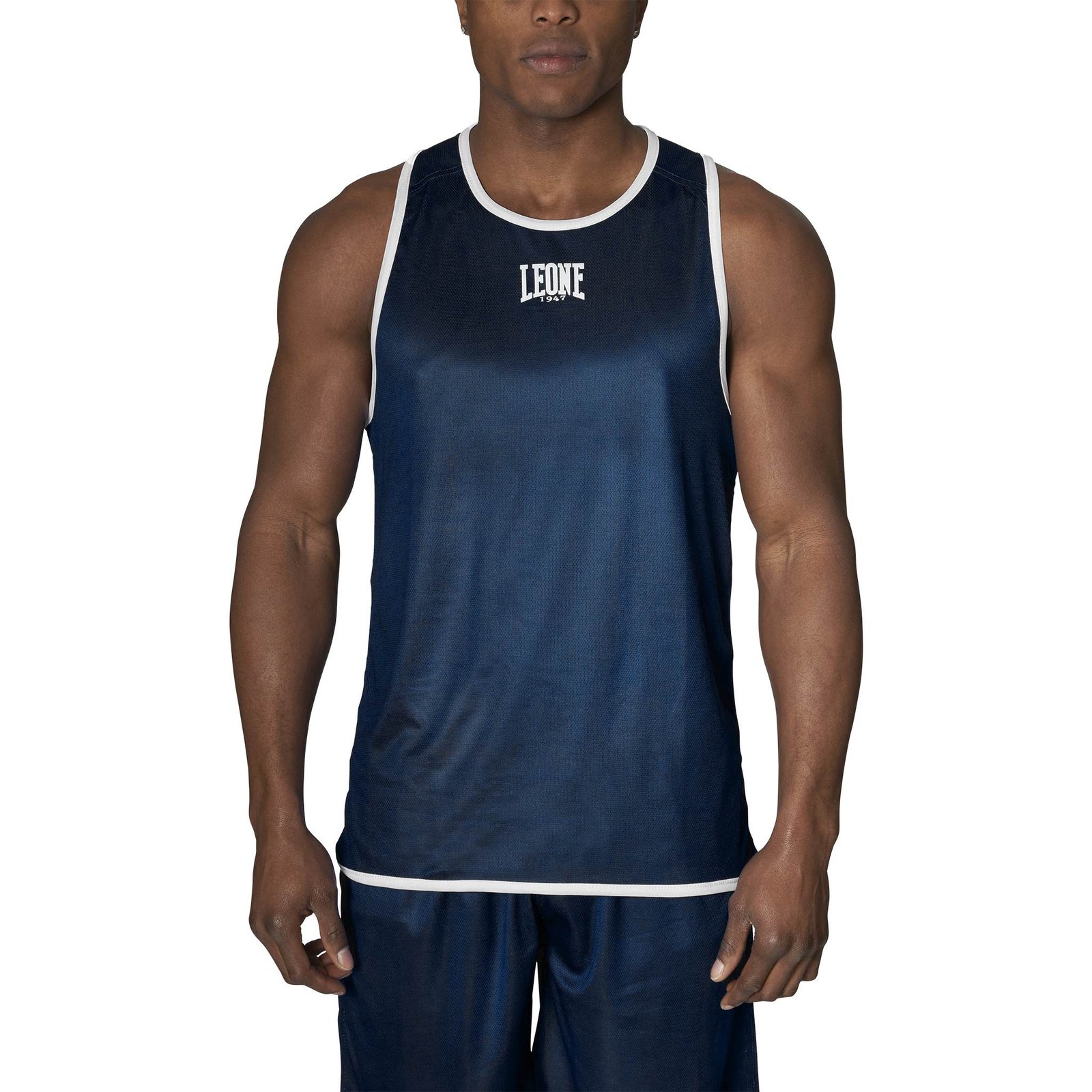 Camiseta boxeo DOUBLE FACE azul/rojo Leone 1947 imagen 1
