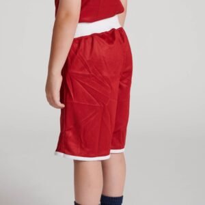 Pantalon boxeo INFANTIL DOUBLE FACE azul/rojo