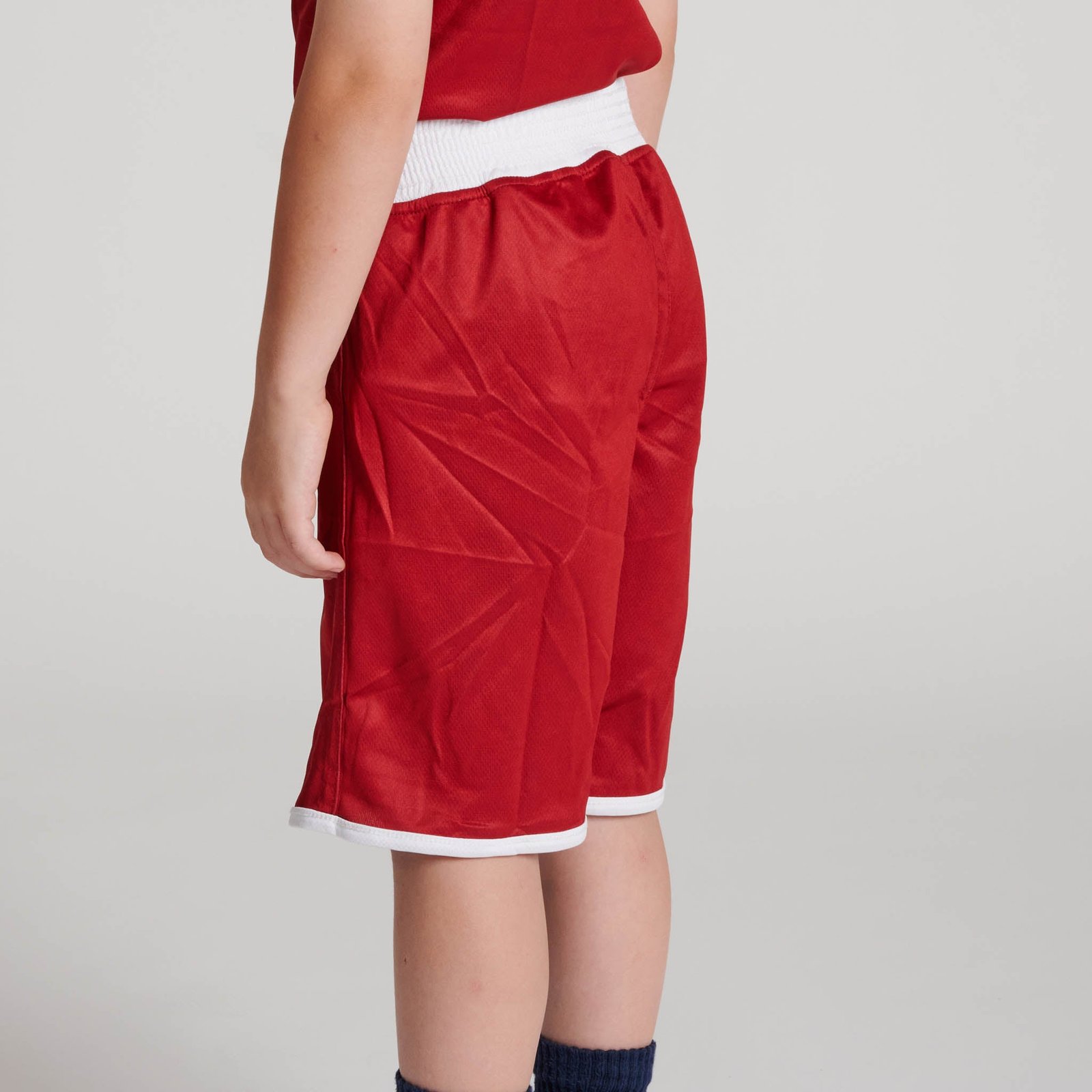 Pantalon boxeo INFANTIL DOUBLE FACE azul/rojo Leone 1947 imagen 2