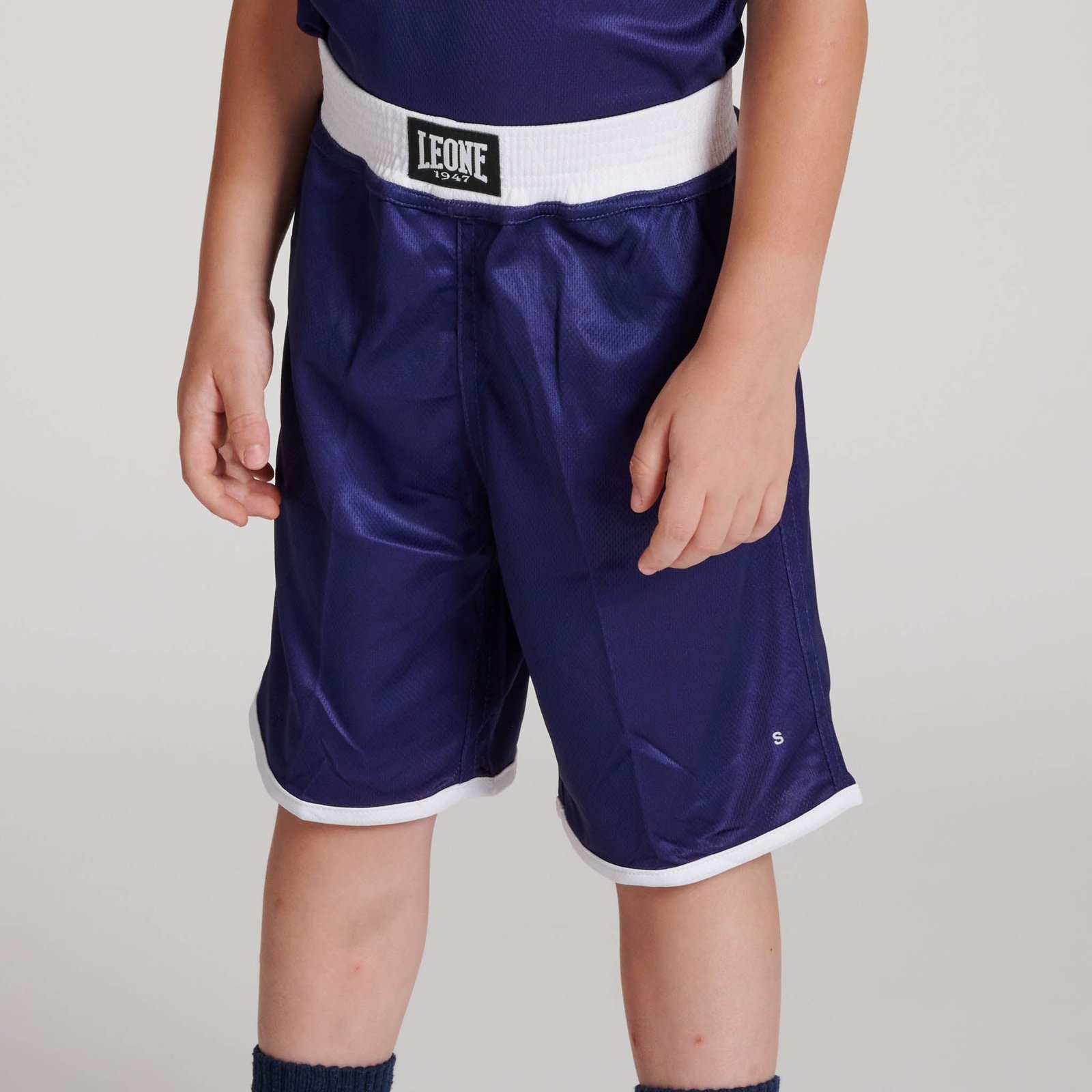 Pantalon boxeo INFANTIL DOUBLE FACE azul/rojo Leone 1947 imagen 4