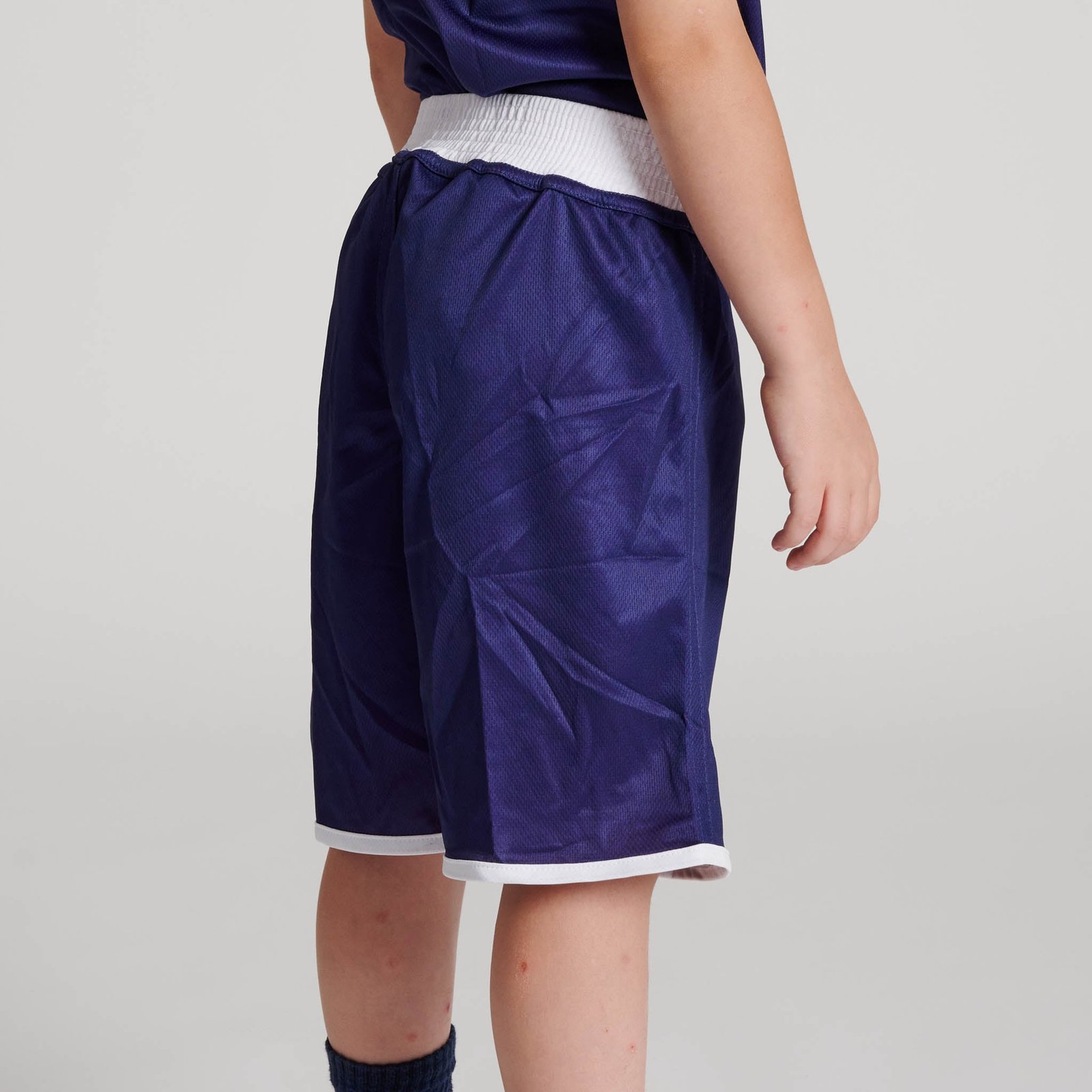 Pantalon boxeo INFANTIL DOUBLE FACE azul/rojo Leone 1947 imagen 5