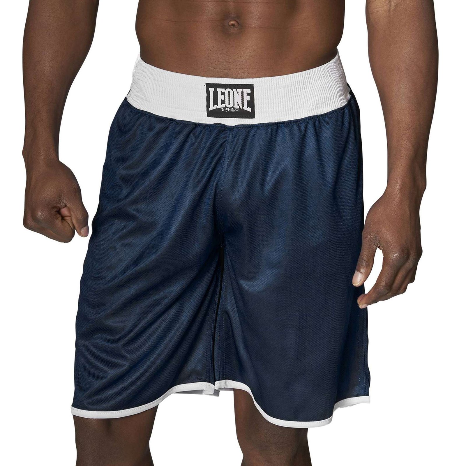 Pantalon boxeo DOUBLE FACE azul/rojo Leone 1947 imagen 4
