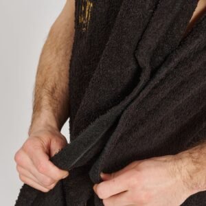 Poncho PREMIUM negro/L