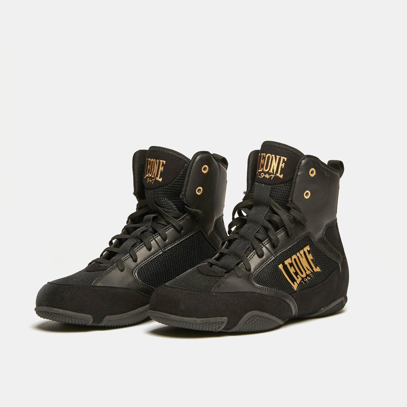 Bota de boxeo PREMIUM negro/036 Leone 1947 imagen 1
