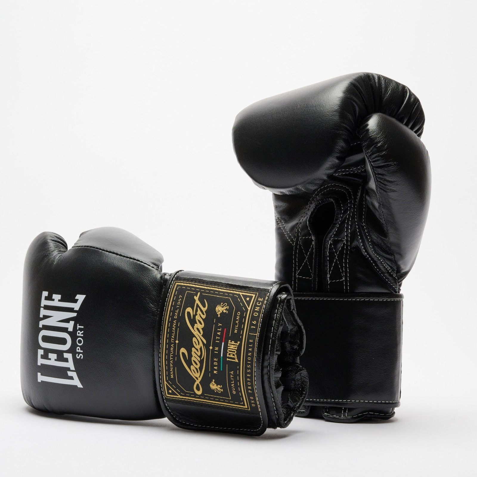 Guantes Boxeo Leonesport ORLANDO CLASICO velcro Leone 1947 imagen 1