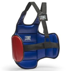 Peto muaythai reversible azul/rojo