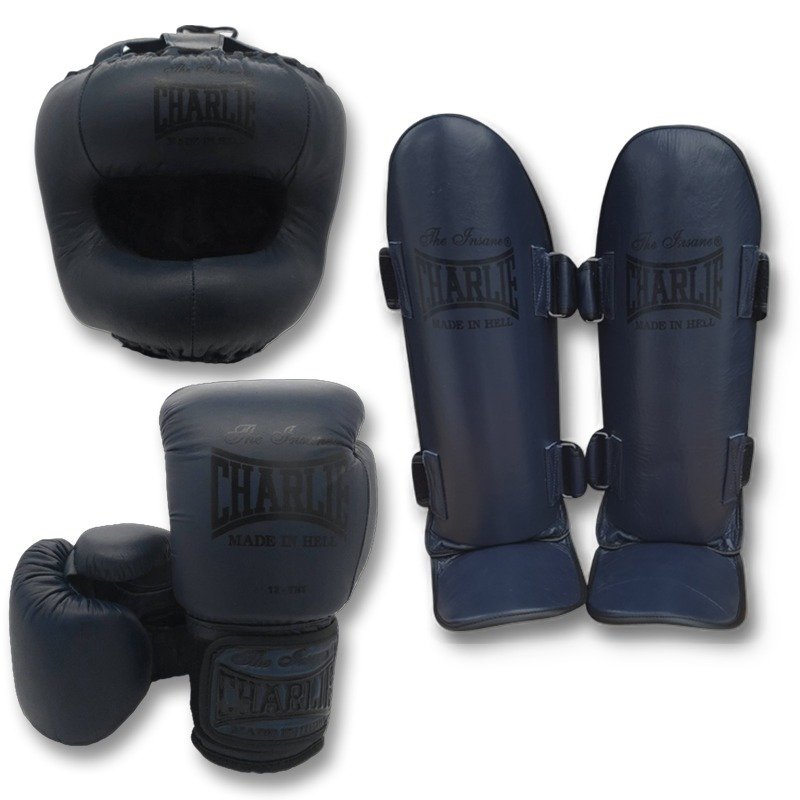 PACK M FULL KICK DEEP BLUE - Guantes de Boxeo - Homo.cat