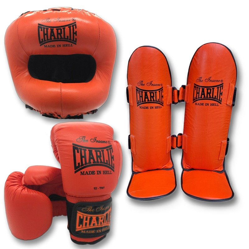 PACK M FULL KICK ORANGE - Guantes de Boxeo - Homo.cat