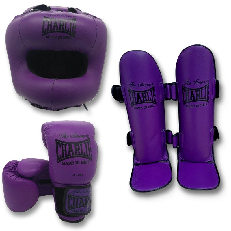 PACK M FULL KICK PURPLE - Guantes de Boxeo - Homo.cat