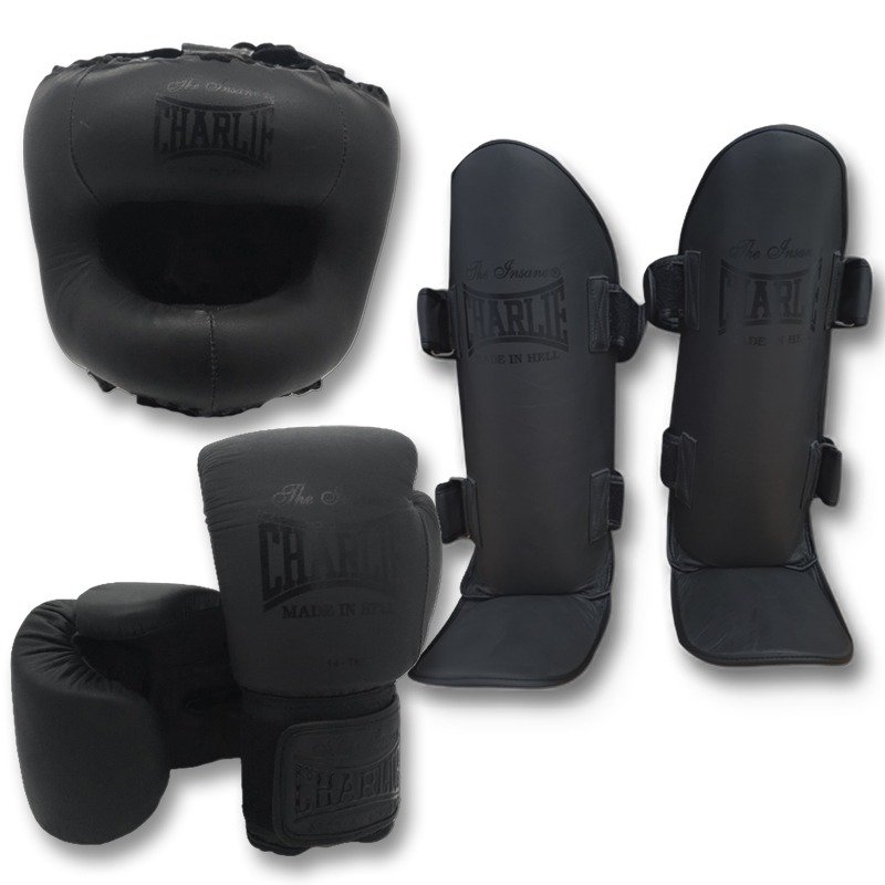 PACK M FULL KICK OLD GREY - Guantes de Boxeo - Homo.cat